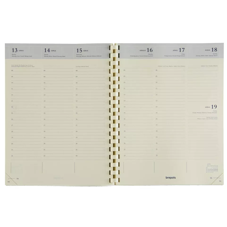 Brepols Desk Diary Refill 2027