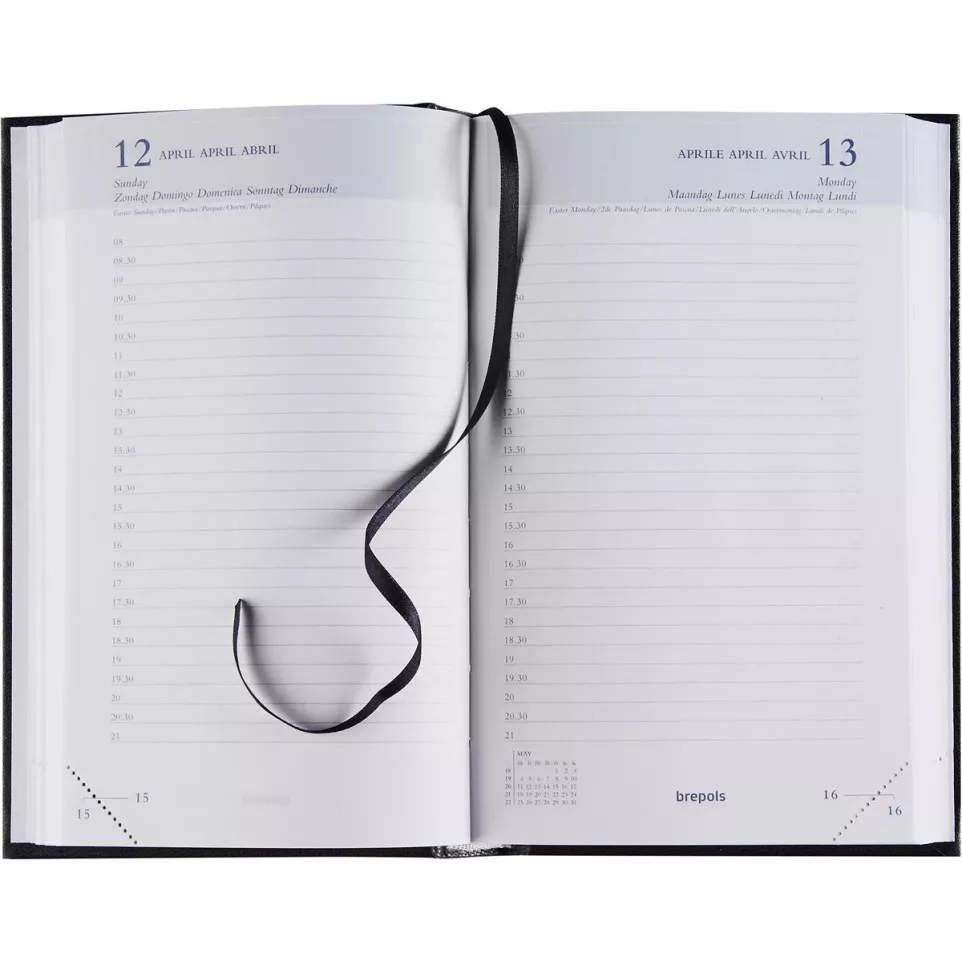 Brepols agenda Brefix Lima 6 langues,...