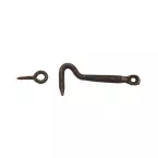 F5510 Rusted Iron Left Hook 45mm per Piece