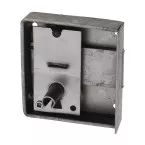 Serrure de meuble D204 avec clé et têtière 45mm gauche / Pce