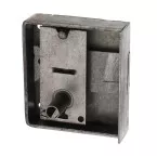 Serrure de meuble D204 avec clé et têtière 40mm gauche / Pce