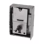 Cabinet Lock D204 with Key and 30mm Faceplate Right / Pc