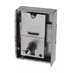 Furniture lock D204 with key and 30mm left strike plate / Pc