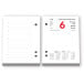 Aurora Tear-Off Daily Calendar Block 2027