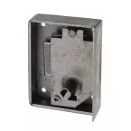 Meubelslot D204 met sleutel en frontplaat 20mm rechts / Pce