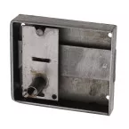 Serrure de meuble D204 avec clé 60mm droite / Pce