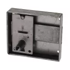 Serrure de meuble D204 avec clé 55mm droite / Pce