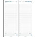 Aurora Longo LA411 Linen Assorted Colors 2027 Desk Diary