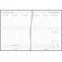 Aurora Business 29 Florence Black Desk Diary 2027