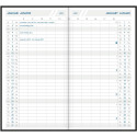 Aurora Foldplan 26 Seta Assorted Colors 2027 Desk Diary