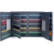 Armoire à clés, pour 300 porte-clés, ft 14 x 54 x 72 cm, gris foncé