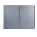 Sleutelkast, voor 300 sleutelhangers, ft 14 x 54 x 72 cm, donkergrijs
