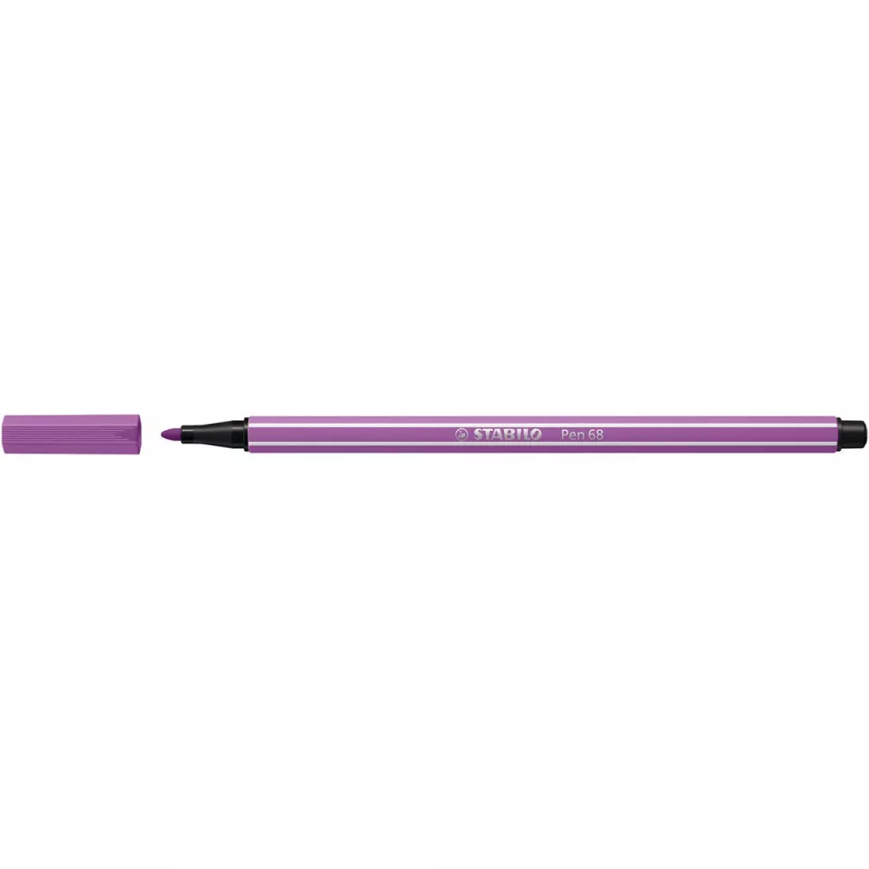 STABILO Pen 68 Felt-tip Pen, Plum...