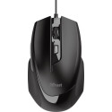 Trust Voca Comfort muis, zwart