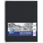 Oxford \"Sketchbook\" dummyboek, 96 vel, 100 g/m², ft A4, zwart