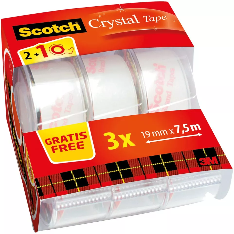 Ruban adhésif Scotch Crystal...