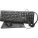 Trust Primo 4-in-1 Home Office Set met headset, toetsenbord (qwerty), muis en muismat