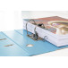 Esselte ordner Colour'Breeze, A4, PP, rug van 7,5 cm, blauw