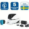 Rapid agrafeuse electrique R5080e, 80 feuilles, blanc/noir