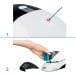 Rapid agrafeuse electrique R5080e, 80 feuilles, blanc/noir
