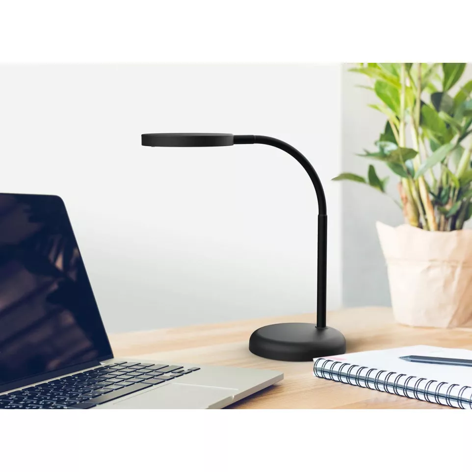 MAULjoy bureaulamp, LED, op voet, zwart