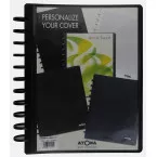 Atoma Document Wallet A4 Polypropylene with 100 Refillable Pockets Customizable