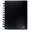 Atoma document wallet A4 polypropylene with 100 pockets assorted colors