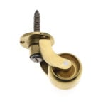 Caster 4030 with brass...