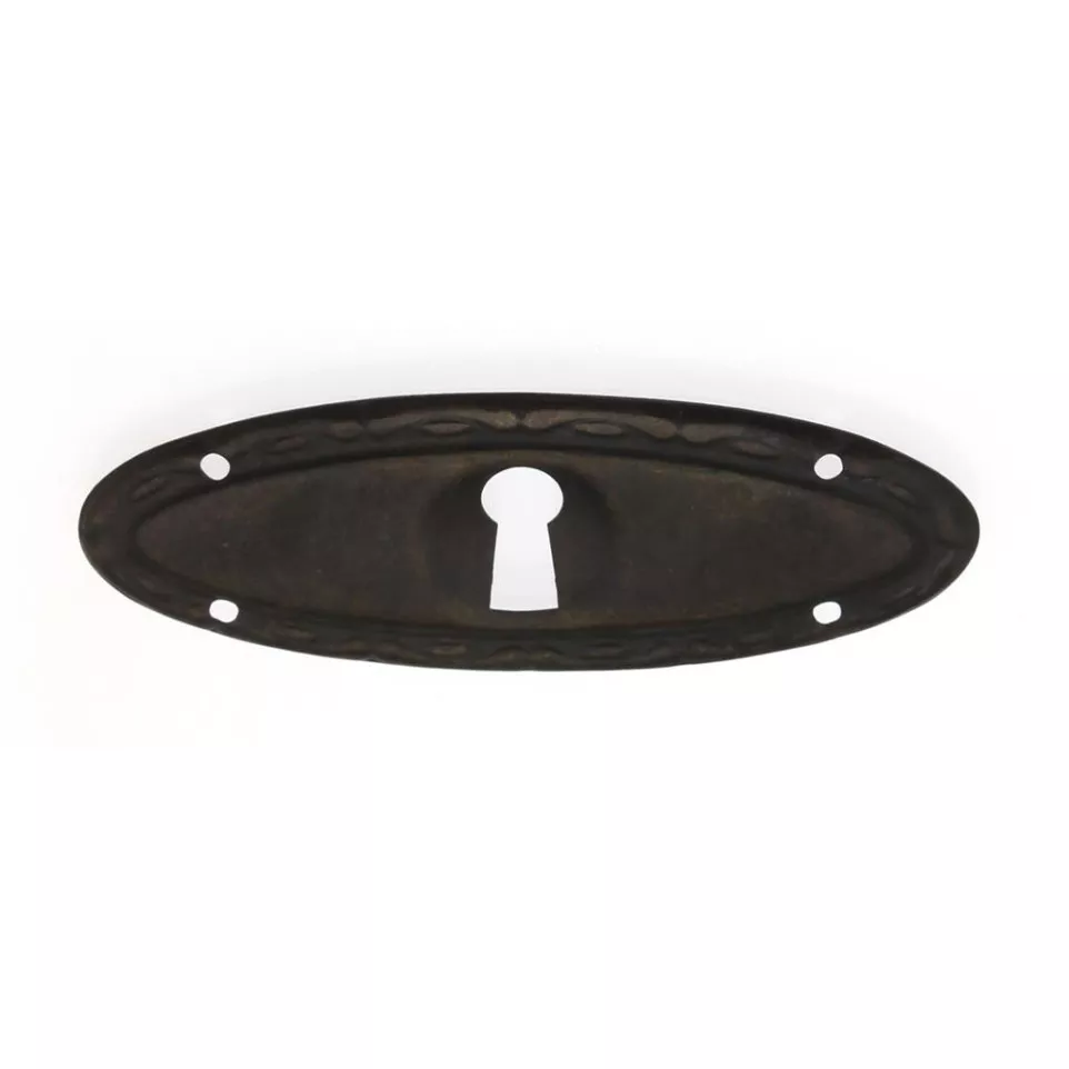 Ovale rozet 3103.B brons horizontaal...