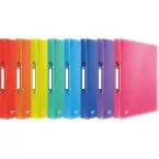 Oxford Urban classeur, ft A4, en PP, 2 anneaux en O de 30 mm, dos de 4 cm, couleurs assorties