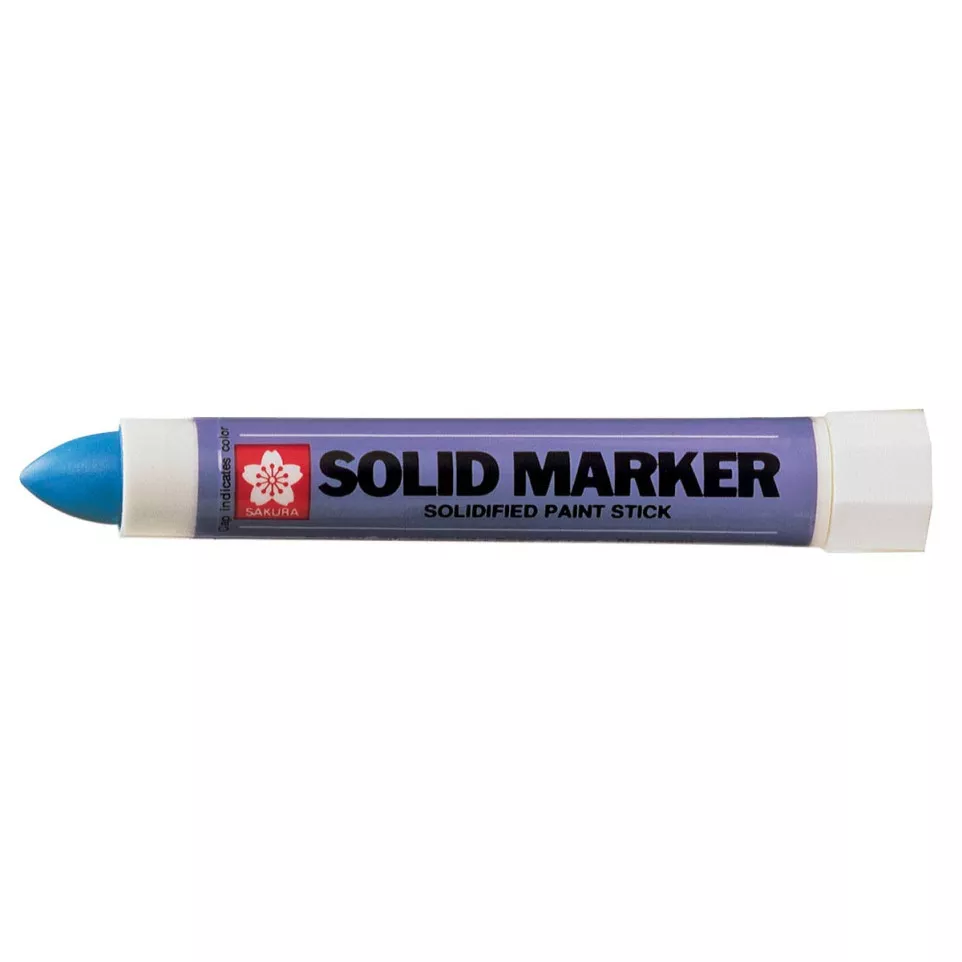 Sakura Solid Marker Blue, Wide Tip
