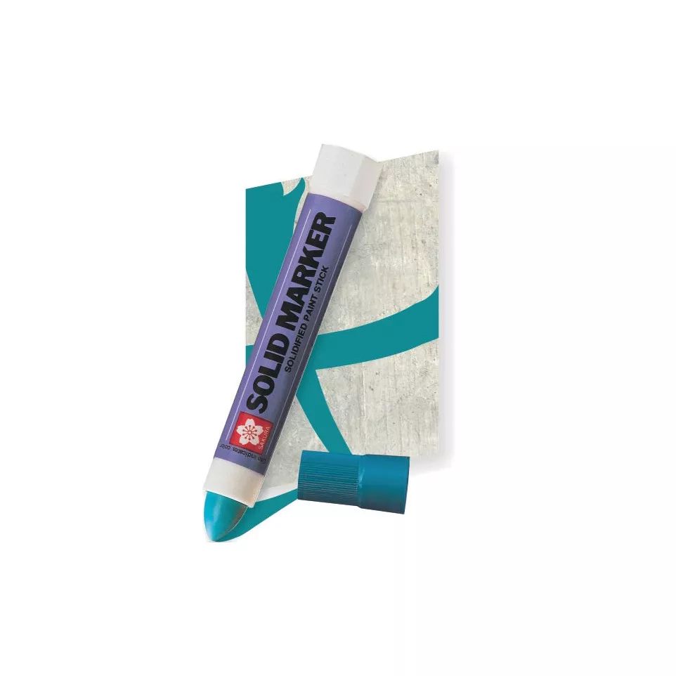 Sakura Solid Marker Blue, Wide Tip