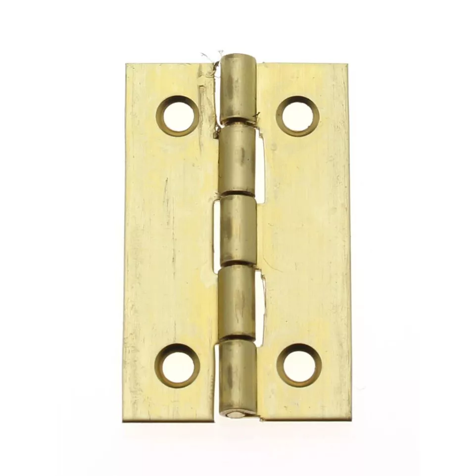 Scharnier 1001 50x30mm messing / Pce