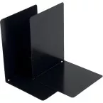 V-Part bloc-livres métal, lot de 2 pièces, noir