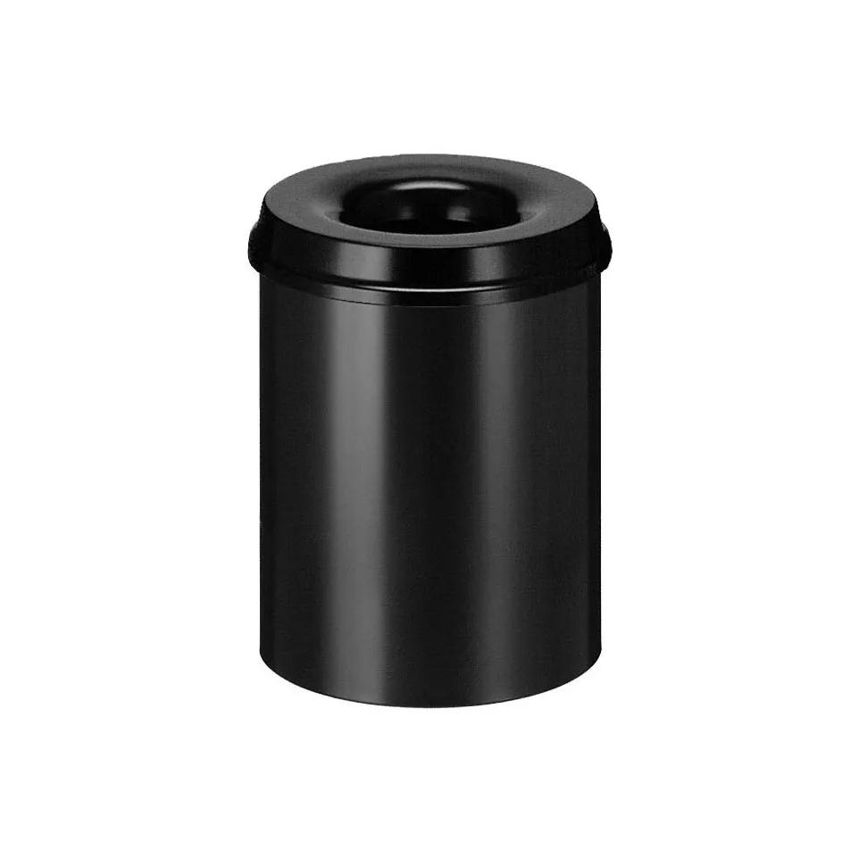 V-part fire-resistant waste bin, 15...