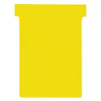 Nobo T-planbordkaarten index 3, ft 120 x 92 mm, geel