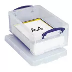 Really Useful Box boîte de rangement 9 l, transparent