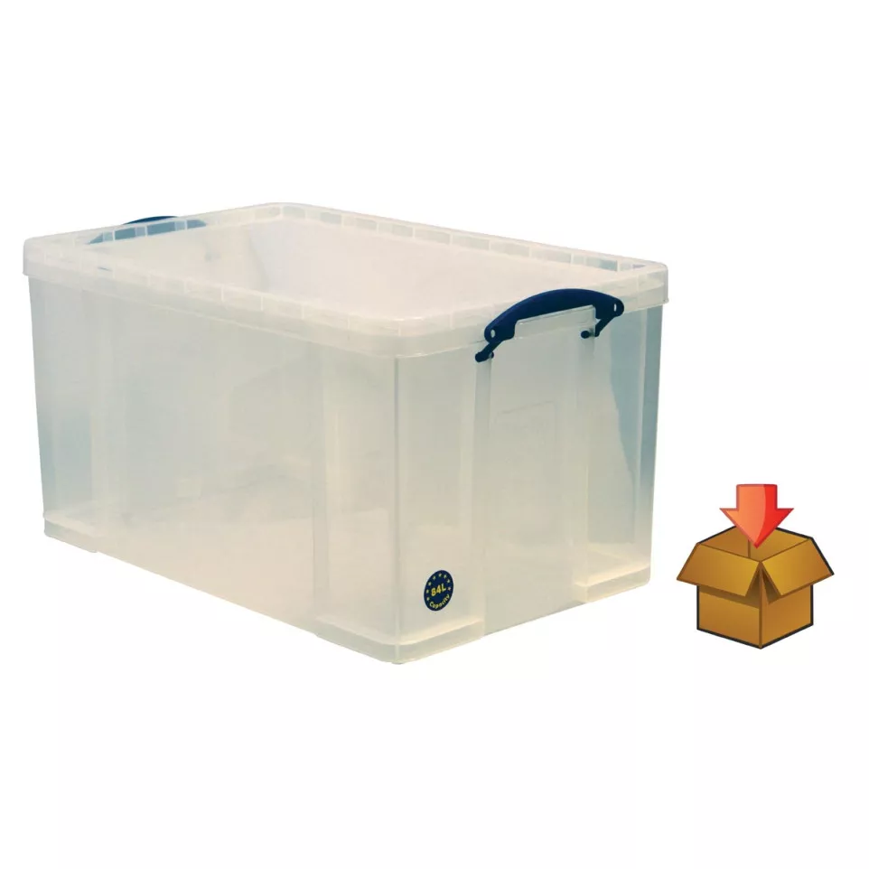 Really Useful Box 84L Transparent...