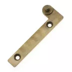 Hoekpin nr. 126 met messing sluitring rechts / Pce