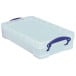 Really Useful Box boîte de rangement 4 l, transparent