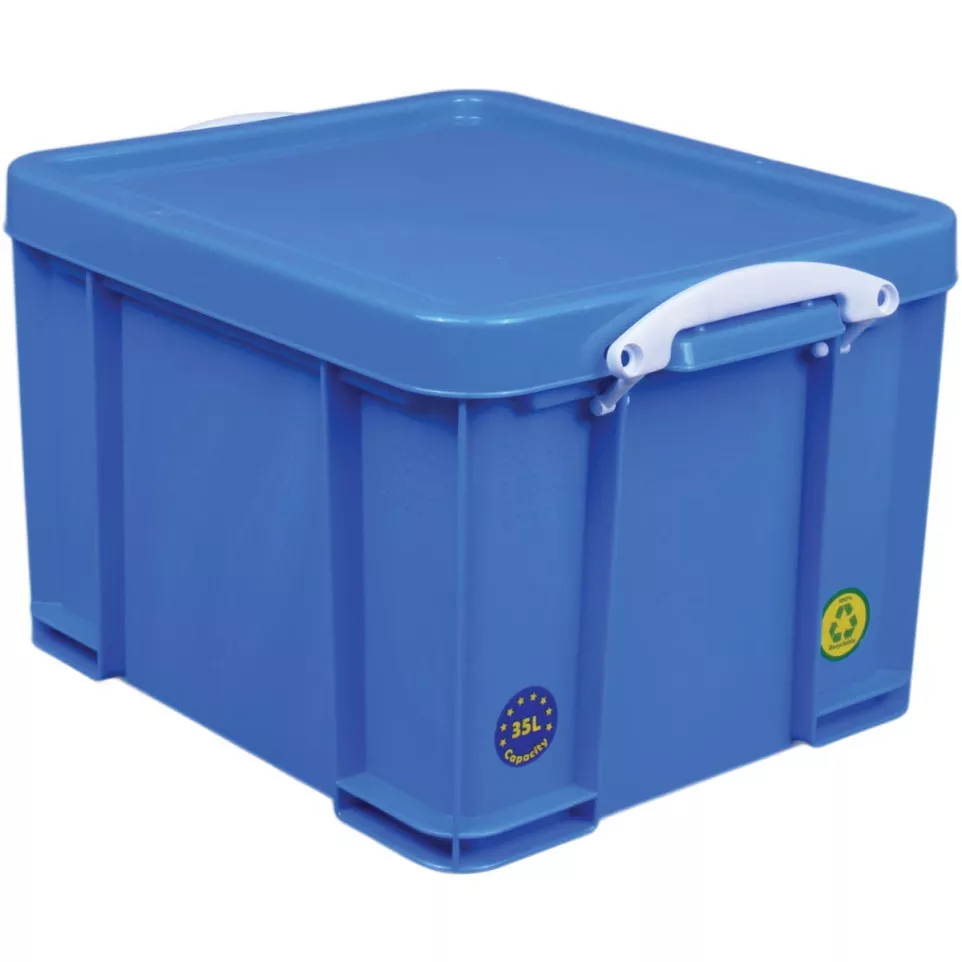 Really Useful Box 35L Neon Blue...