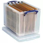 Really Useful Box 19L Storage Box for Suspension Files with 10 Suspension Files Included