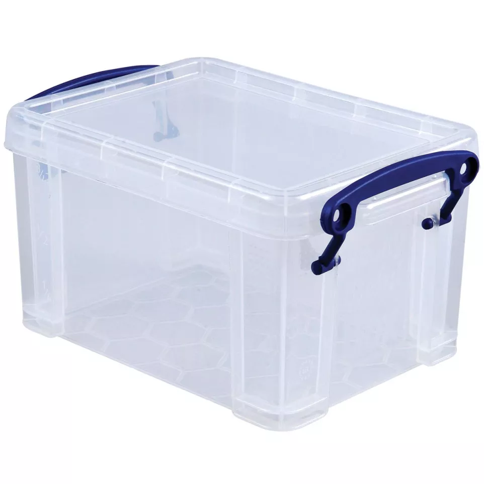 Really Useful Box 1.6 L Clear Storage...