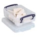 Really Useful Box 0.75 L Transparent Storage Box