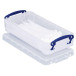 Really Useful Box pennenbakje 0,55 liter, transparant