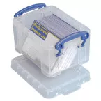 Really Useful Box business card holder 0.3 L transparent