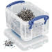 Really Useful Box business card holder 0.3 L transparent