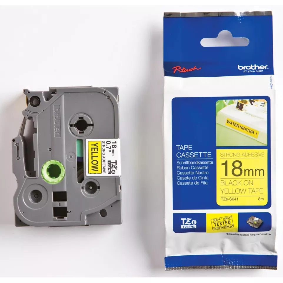Brother TZe tape voor P-Touch 18 mm,...