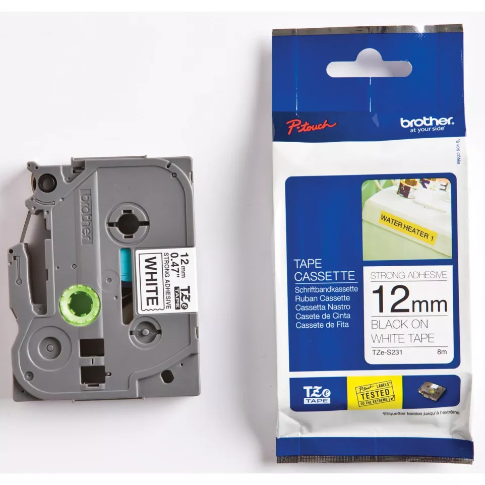 Brother TZe tape voor P-Touch 12 mm,...