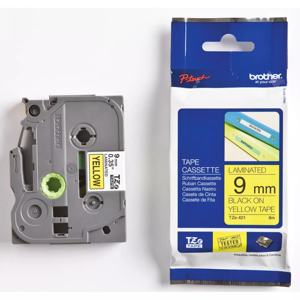 Brother TZe tape voor P-Touch 9 mm,...
